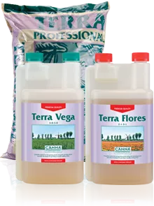 CANNA TERRA nutrients and potting mixes